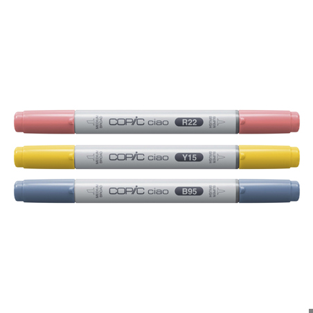 Copic Ciao "LAYER & MIX" 2D Set 220750303 - Brilliant Palette Mischpalette