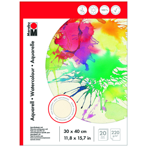 Marabu Kunstdruckpapierblock - Kunstdruckpapierblock