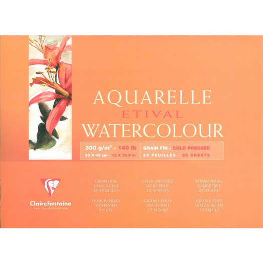 Clairefontaine Etival feinkörnig - Aquarellpapier