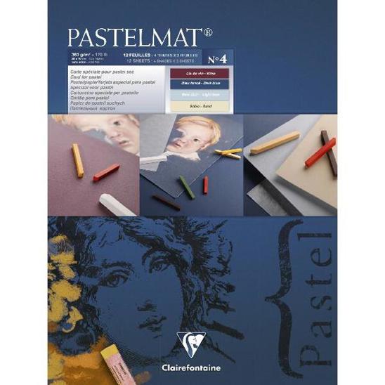 Clairefontaine Pastelmat N°4 - Pastellmalblock