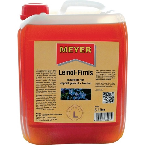 Meyer-Chemie Leinöl-Firnis 6600.0001.203 - honigfarben Leinölfirnis