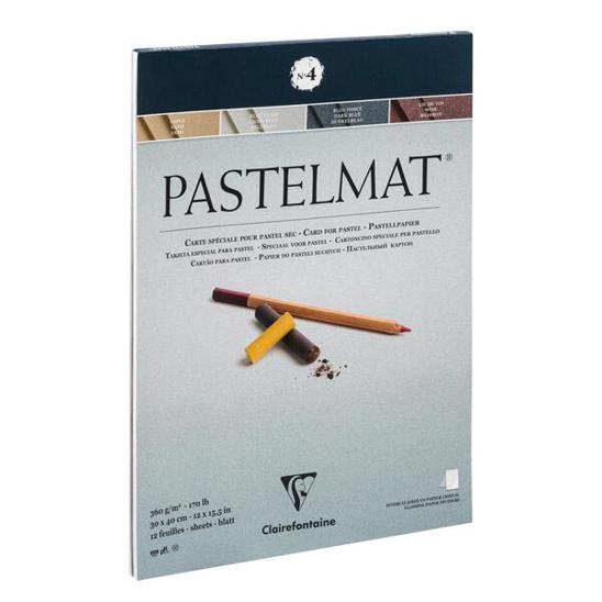 Clairefontaine Pastelmat N°4 - Pastellmalblock