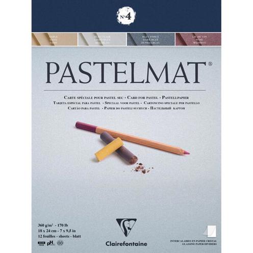 Clairefontaine Pastelmat N°4 - sortiert Pastellpapier