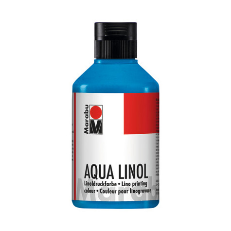 Marabu Aqua-Linoldruckfarbe - mittelblau Linoldruckfarbe