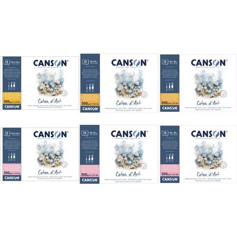 Canson Coton d'Art - 230 x 310 mm Aquarellpapier