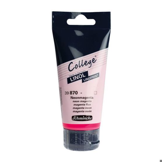 Schmincke COLLEGE Linol 870 neonmagenta - Linoldruckfarbe