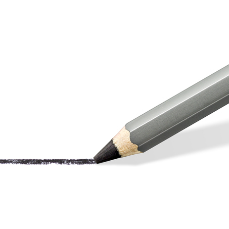 Staedtler Mars Lumograph charcoal 100C - Kohlestifte und Papierwischer