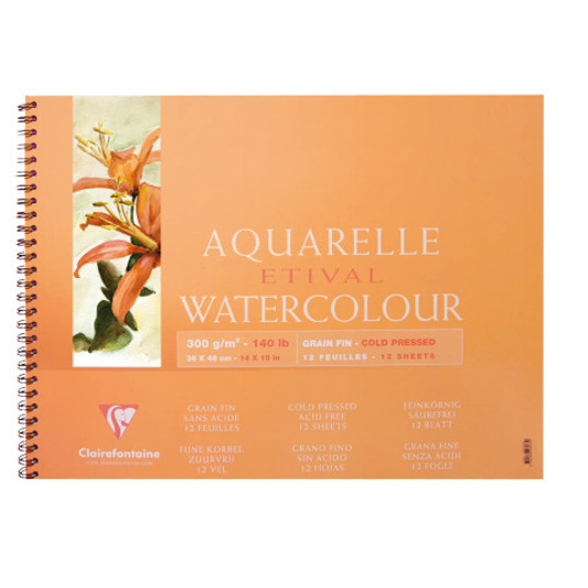 Clairefontaine Etival - Feinkörniges Aquarellpapier