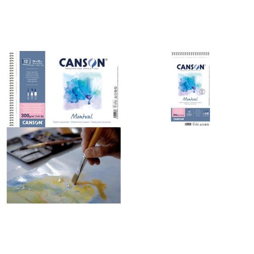 Canson Montval Aquarellblock - Aquarellpapier