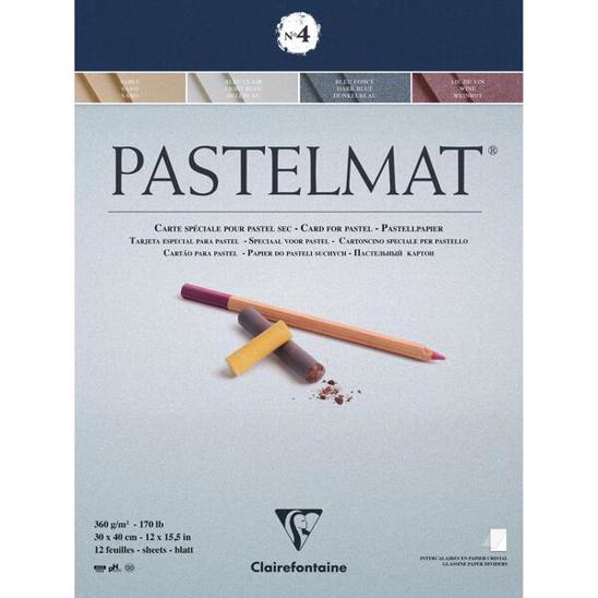 Clairefontaine Pastelmat N°4 - Pastellmalblock