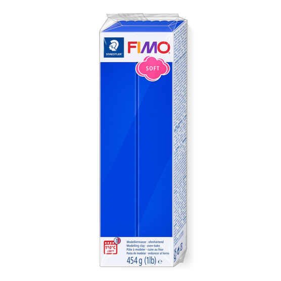 Staedtler FIMO soft 8021 - Brillantblau Strukturpaste