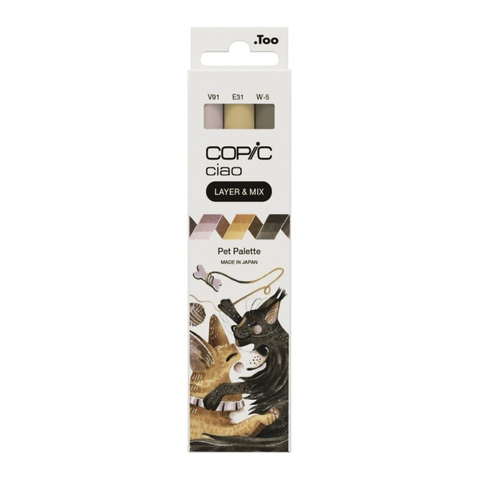 Copic Ciao "LAYER & MIX" Pet Palette - Mischpalette Set