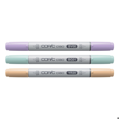 Copic Ciao "LAYER & MIX" 2D Set - Pastel Künstler Marker