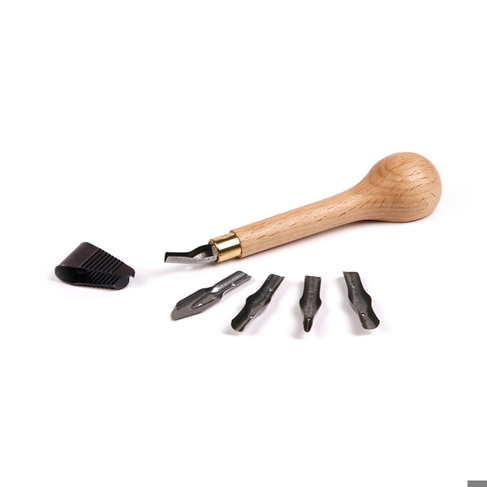 Brause Linolschnitt-Set - Hochdruckverfahren Linoldruckfarbe