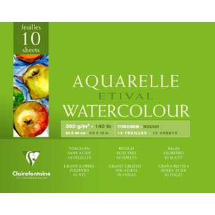 Clairefontaine Kunstdruckpapier 96561C - 300 g/m² Kunstdruckpapierblock