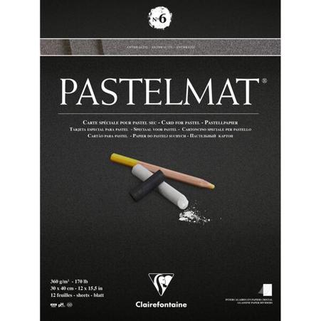 Clairefontaine Pastelmat N°6 - kopfgeleimt Pastellpapier