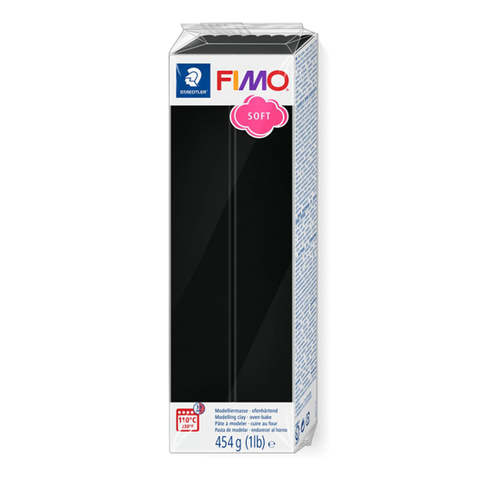Staedtler FIMO soft 8021 - Schwarz Strukturpaste