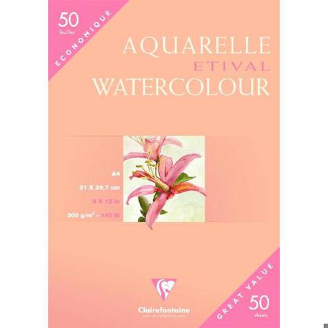 Clairefontaine Etival feinkörnig - A4 Aquarellpapier