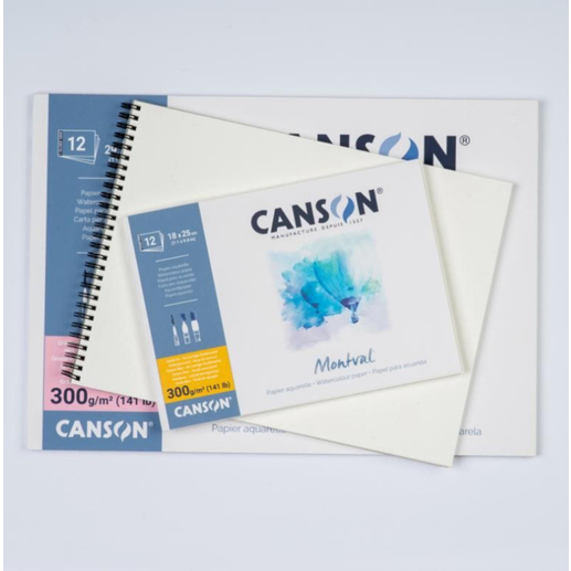 Canson Montval Kunstpapier - 300 g/m² Aquarellpapier