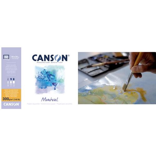 Canson Montval - Aquarellpapier