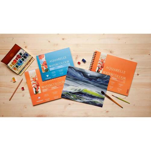 Clairefontaine Etival 96471C - feinkörnig Aquarellpapier