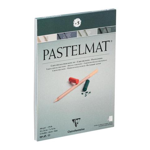Clairefontaine Pastelmat N°5 - Sortiert Pastellpapier