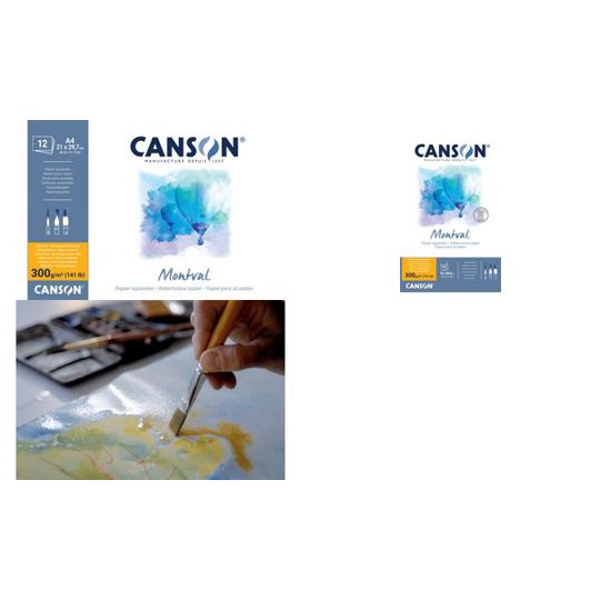 Canson Aquarellblock Montval - Aquarellpapier