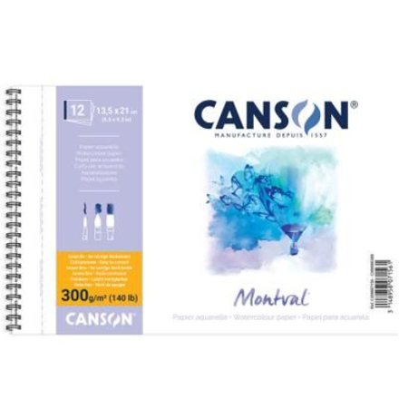 Canson Montval Kunstpapier - Natural White Aquarellpapier